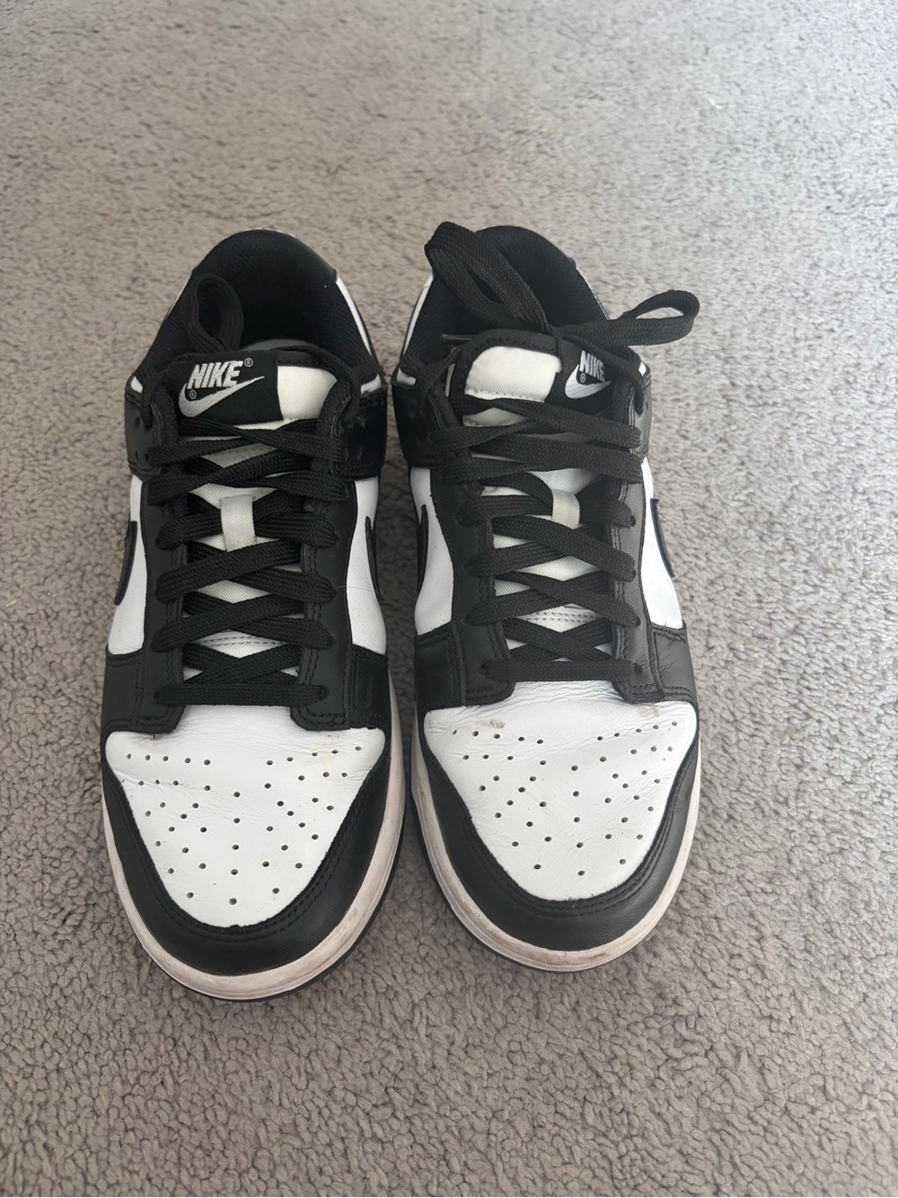 Nike Women’s Dunk- Black/White Low-Top Sneakers